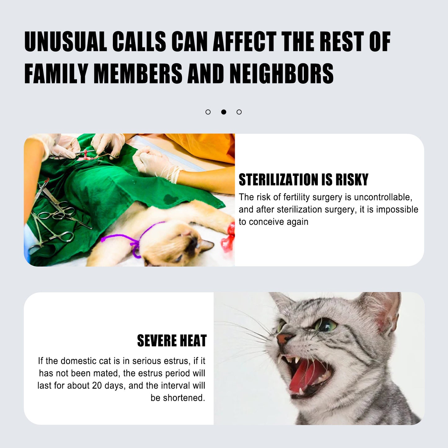 Pet Calming Spray Pheromone Mood Calming Diffuser Improve Estrus Agitation Anxiety Relief Prevent Howling Cat Dog Health Supply