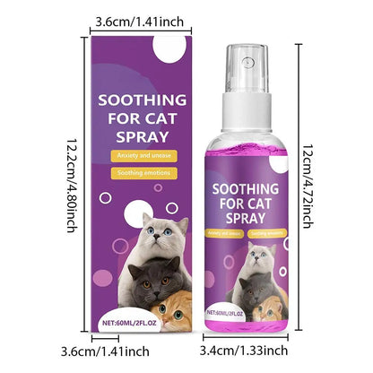 Pet Calming Spray Pet Pheromone Cat Emotional Soothing Spray Anti Stress Non-irritating Health Cleaning Supplies For Cats