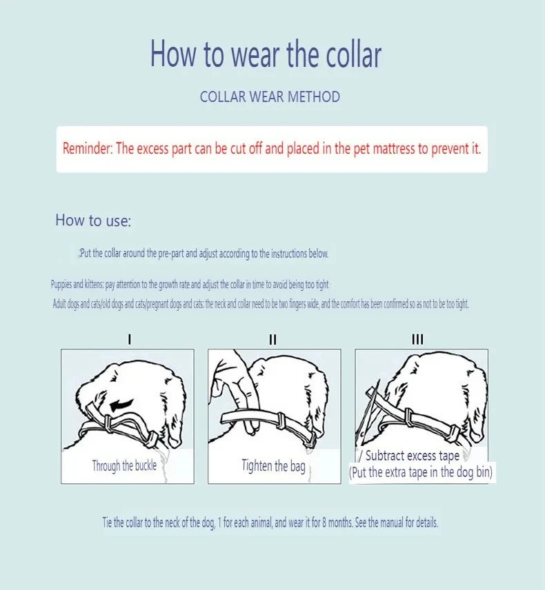 Calming Collar for Cats Pet Calming Pheromone Collar for Cats Dogs Calming Collar for Anxiety Effective Relieve Anxiety Stress - Furlieve