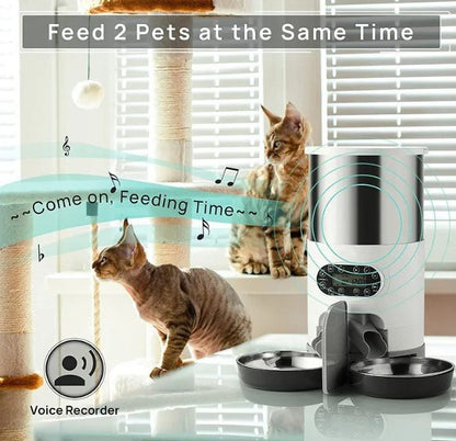 Furlieve Double Meal Dispenser for Pets - Furlieve