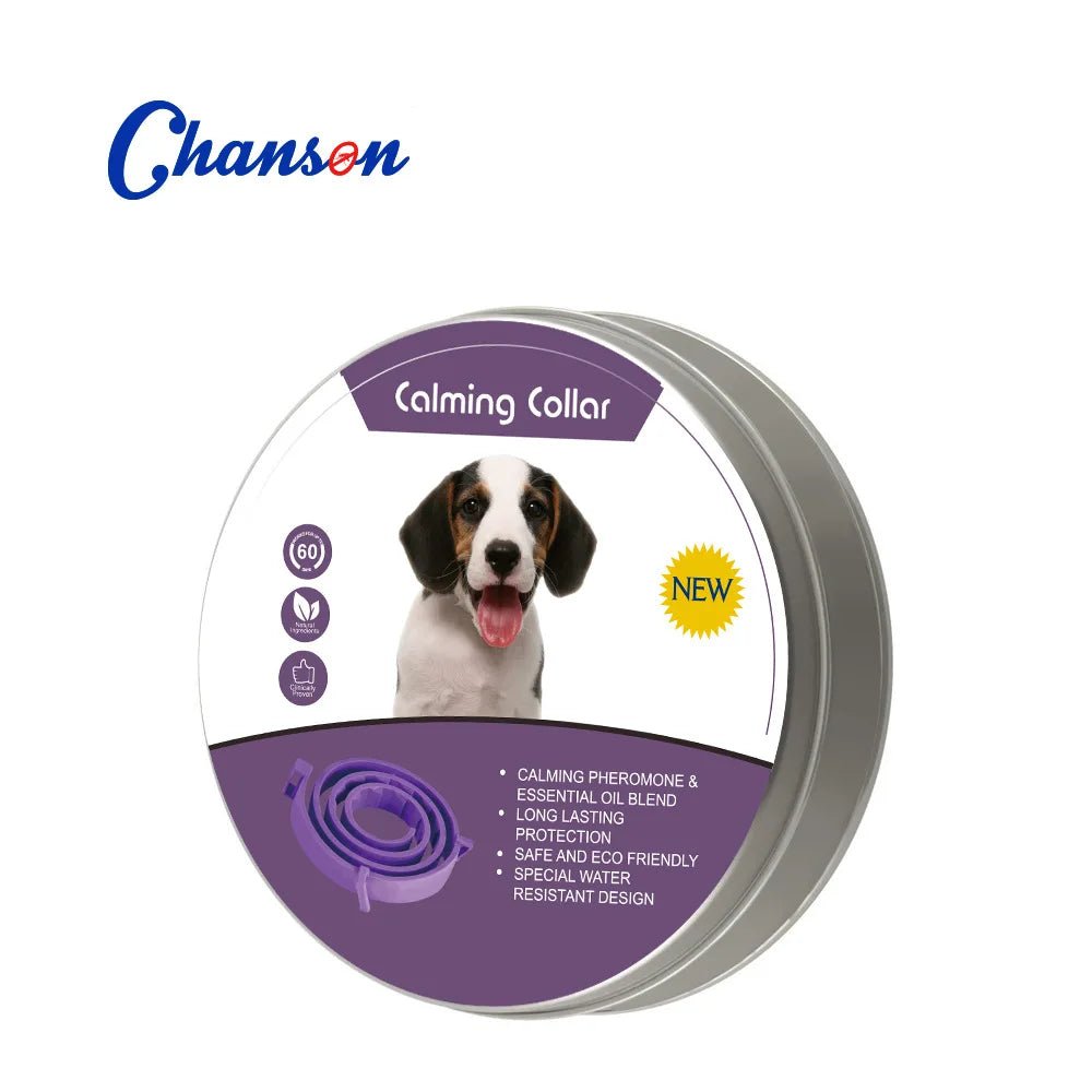 Pet Calming Collar For Cats Dogs Adjustable Anxiety Pheromone Reducing Pet Collar Lasting Natural Calm Relax Soothing Collars - Furlieve