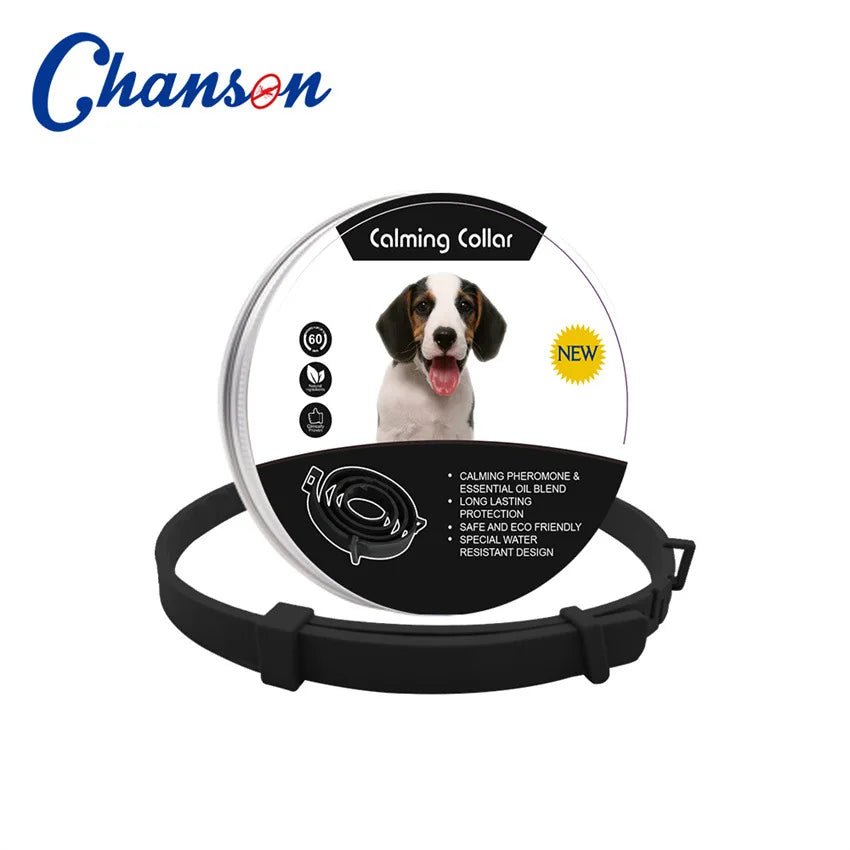 Pet Calming Collar For Cats Dogs Adjustable Anxiety Pheromone Reducing Pet Collar Lasting Natural Calm Relax Soothing Collars - Furlieve