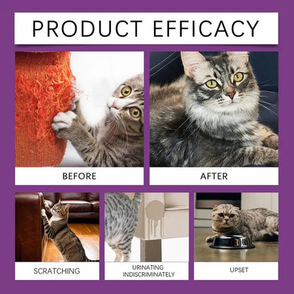 Pet Calming Spray Pet Pheromone Cat Emotional Soothing Spray Anti Stress Non-irritating Health Cleaning Supplies For Cats - Furlieve