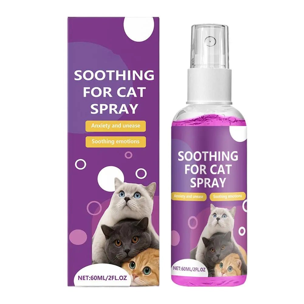 Pet Calming Spray Pet Pheromone Cat Emotional Soothing Spray Anti Stress Non-irritating Health Cleaning Supplies For Cats - Furlieve