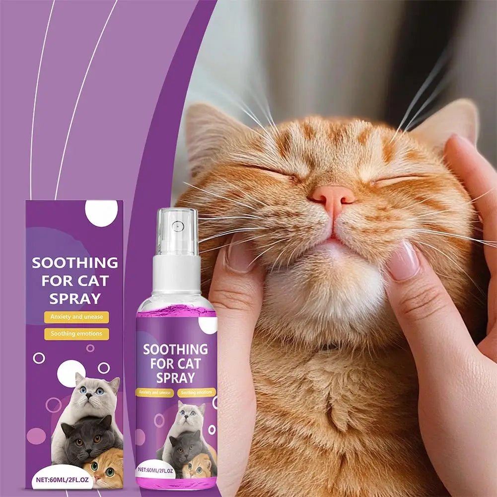 Pet Calming Spray Pet Pheromone Cat Emotional Soothing Spray Anti Stress Non-irritating Health Cleaning Supplies For Cats - Furlieve
