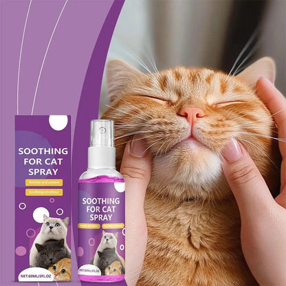 Pet Calming Spray Pet Pheromone Cat Emotional Soothing Spray Anti Stress Non-irritating Health Cleaning Supplies For Cats - Furlieve