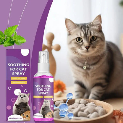 Pet Calming Spray Pet Pheromone Cat Emotional Soothing Spray Anti Stress Non-irritating Health Cleaning Supplies For Cats - Furlieve