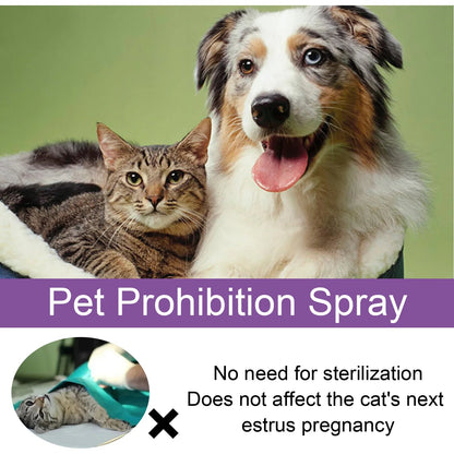 Pet Calming Spray Pheromone Mood Calming Diffuser Improve Estrus Agitation Anxiety Relief Prevent Howling Cat Dog Health Supply - Furlieve